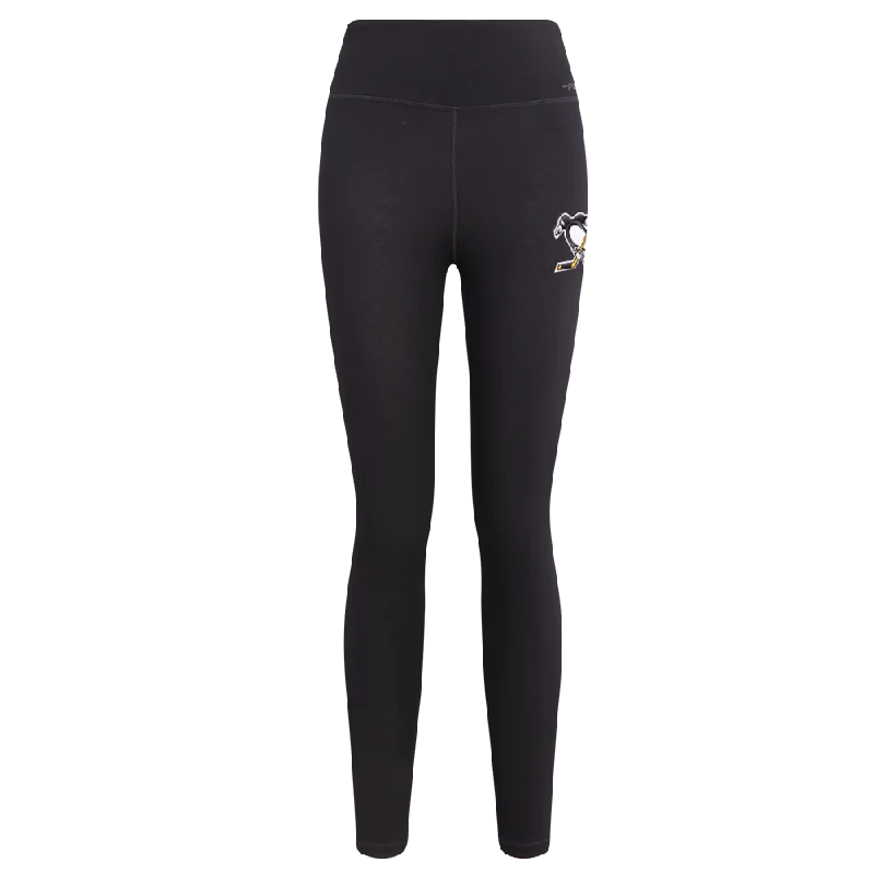 NHL PITTSBURGH PENGUINS CLASSIC WOMEN'S JERSEY LEGGING (BLACK)