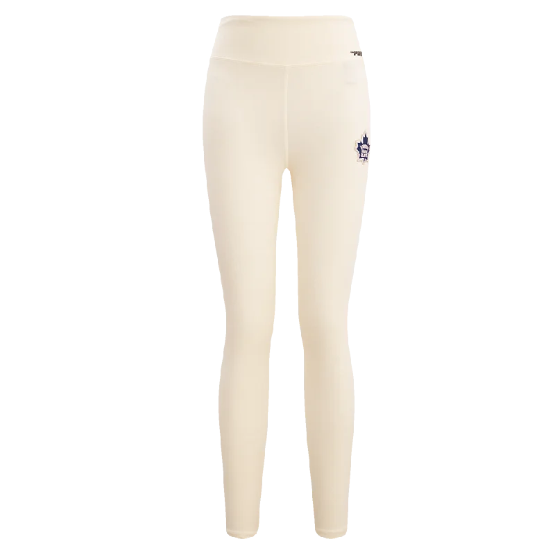 NHL TORONTO MAPLE LEAFS RETRO CLASSIC WOMEN'S JERSEY LEGGING (EGGSHELL)