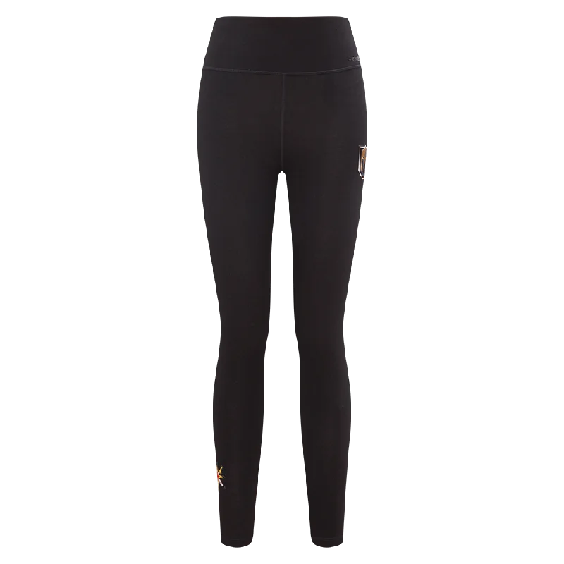 NHL VEGAS GOLDEN KNIGHTS CLASSIC WOMEN'S JERSEY LEGGING (BLACK)