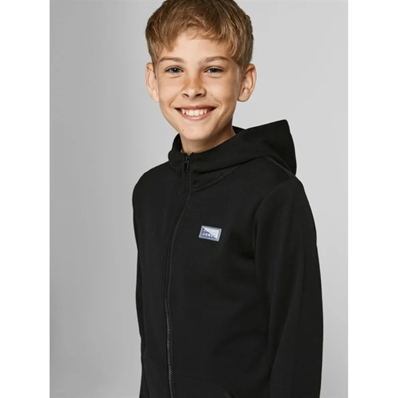 Jack & Jones Junior Black Air Sweat Hoodie Noos