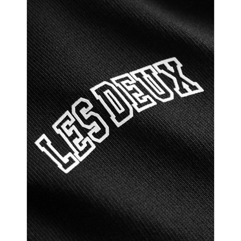 Les Deux Kids Black/Ivory Blake Zipper Hoodie