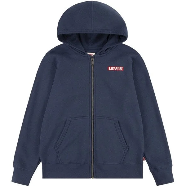 Levi's Boxtab Full Zip Hoodie Dress Blues