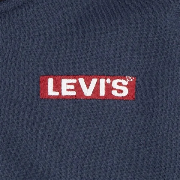 Levi's Boxtab Full Zip Hoodie Dress Blues