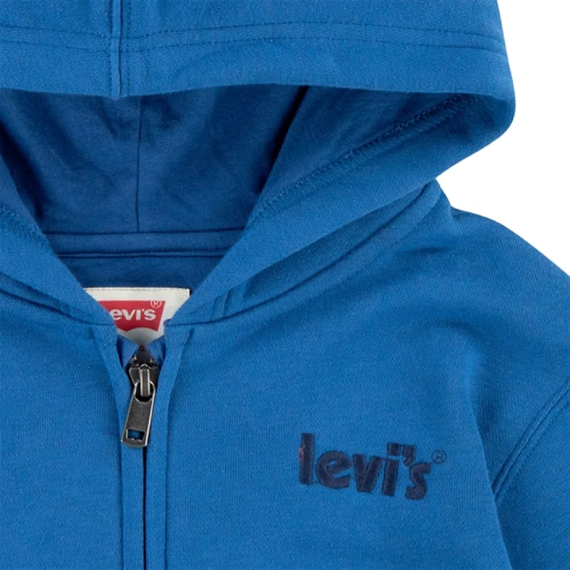 Levi's Logo Full-Zip Hoodie Blue