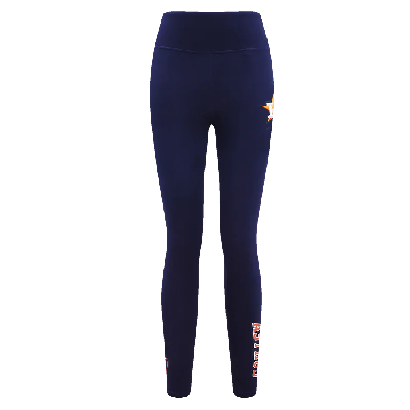 MLB HOUSTON ASTROS CLASSIC WOMEN'S JERSEY LEGGING (MIDNIGHT NAVY)