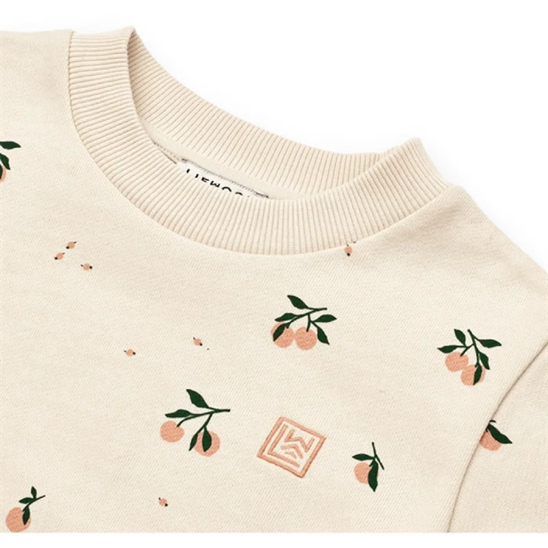 Liewood Peach/Sea Shell Thora Printed Sweatshirt