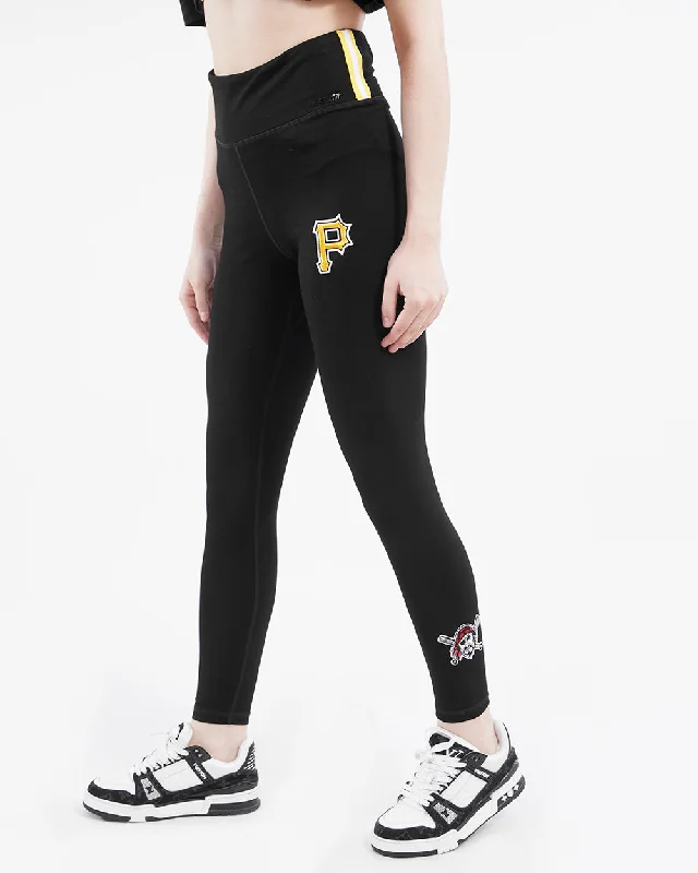 MLB PITTSBURGH PIRATES CLASSIC WOMEN'S JERSEY LEGGING (BLACK)