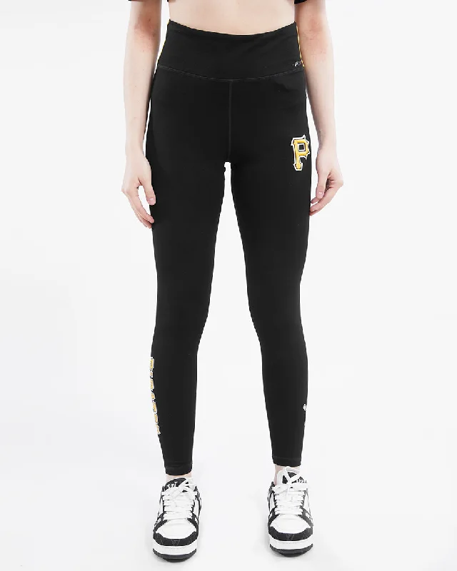 MLB PITTSBURGH PIRATES CLASSIC WOMEN'S JERSEY LEGGING (BLACK)