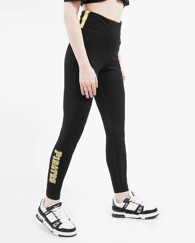 MLB PITTSBURGH PIRATES CLASSIC WOMEN'S JERSEY LEGGING (BLACK)