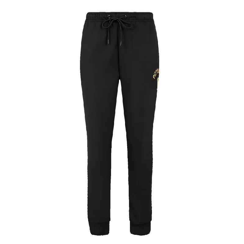 MLB PITTSBURG PIRATES CLASSIC WOMEN'S FLC SWEATPANT (BLACK)