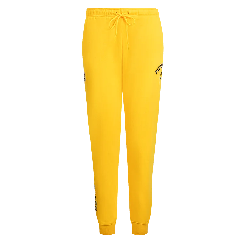 MLB PITTSBURG PIRATES CLASSIC WOMEN'S FLC SWEATPANT (YELLOW)