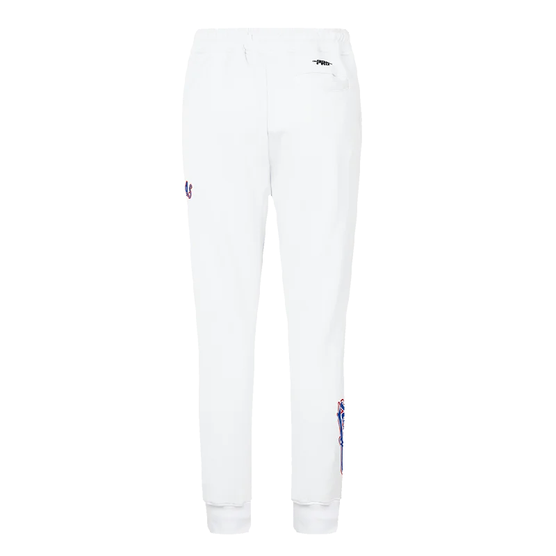 MLB TEXAS RANGERS CLASSIC WOMEN'S FLC SWEATPANT (WHITE)