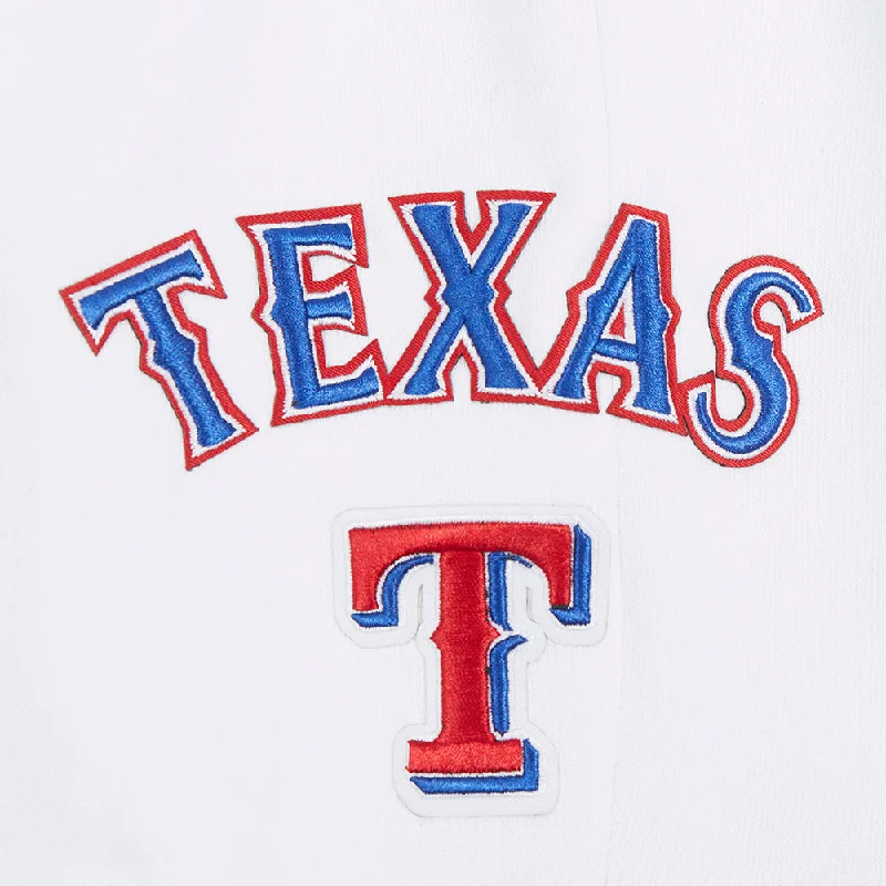 MLB TEXAS RANGERS CLASSIC WOMEN'S FLC SWEATPANT (WHITE)