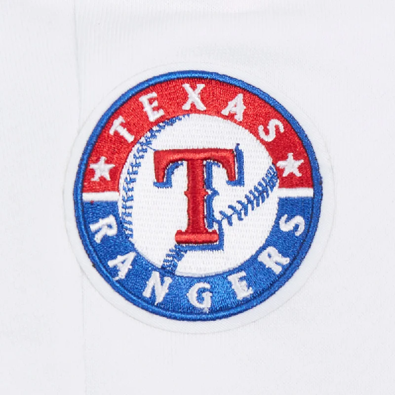 MLB TEXAS RANGERS CLASSIC WOMEN'S FLC SWEATPANT (WHITE)