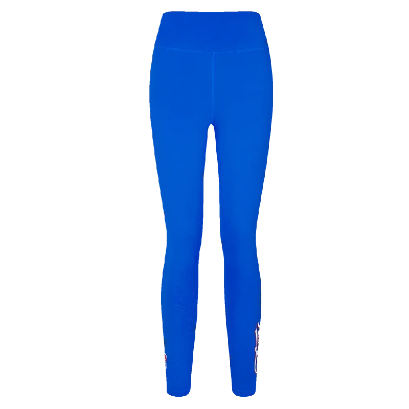 MLB TEXAS RANGERS CLASSIC WOMEN'S JERSEY LEGGING (ROYAL BLUE)