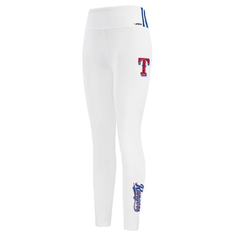 MLB TEXAS RANGERS CLASSIC WOMEN'S JERSEY LEGGING (WHITE)