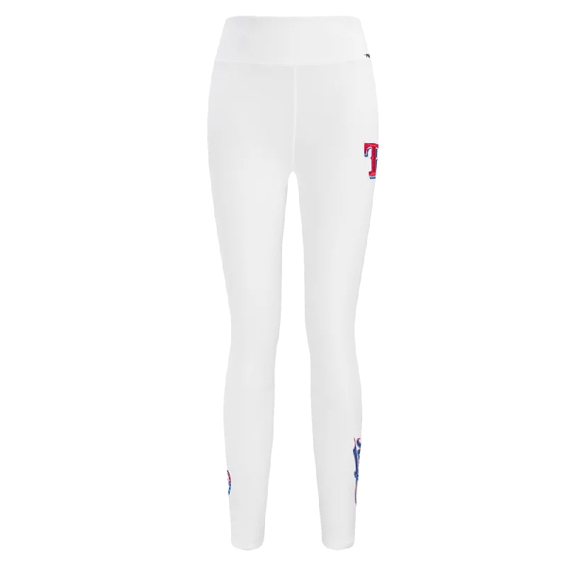 MLB TEXAS RANGERS CLASSIC WOMEN'S JERSEY LEGGING (WHITE)