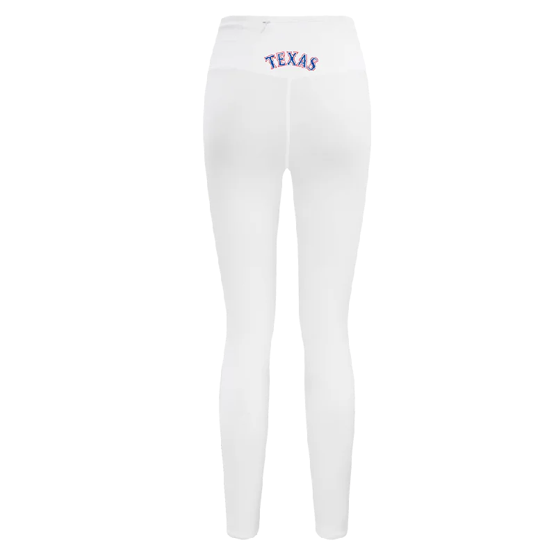 MLB TEXAS RANGERS CLASSIC WOMEN'S JERSEY LEGGING (WHITE)