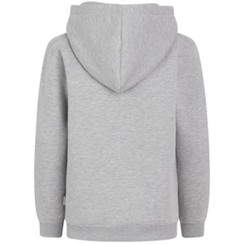 Mads Nørgaard Standard Hudini Zip Sweatshirt Grey Melange