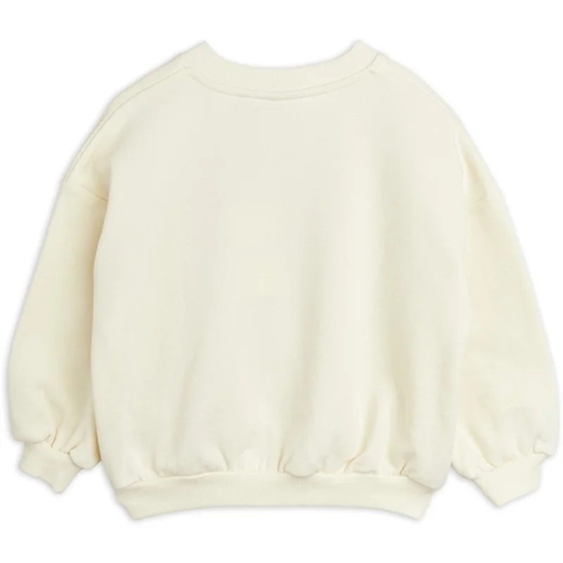 Mini Rodini Offwhite Club Muscles Sp Sweatshirt