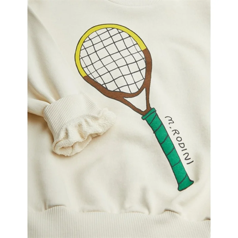 Mini Rodini Offwhite Tennis Sp Sweatshirt