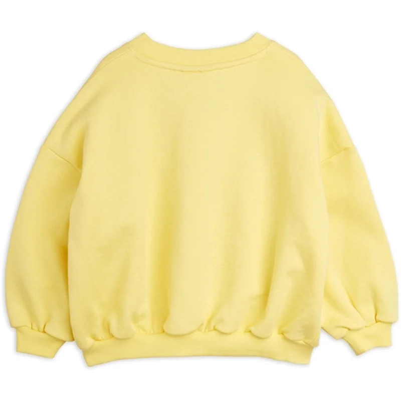 Mini Rodini Yellow Weight Lifting Sp Sweatshirt