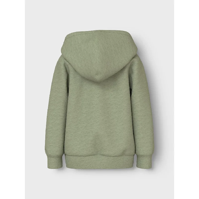 Name It Oil Green Valon Sweat Cardigan