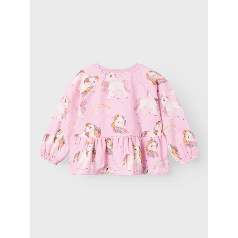 Name It Parfait Pink Harumi Sweatshirt