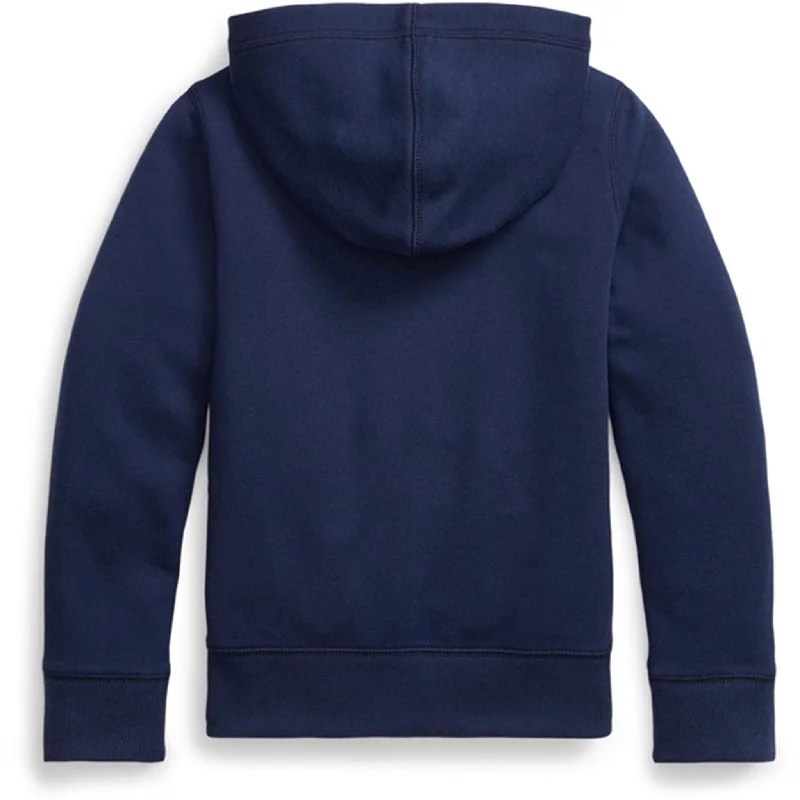 Polo Ralph Lauren Girls Full Zip Hoodie Newport Navy