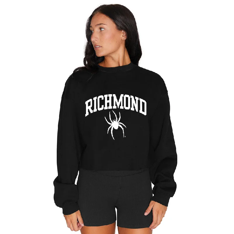 Richmond Spiders Black Crewneck