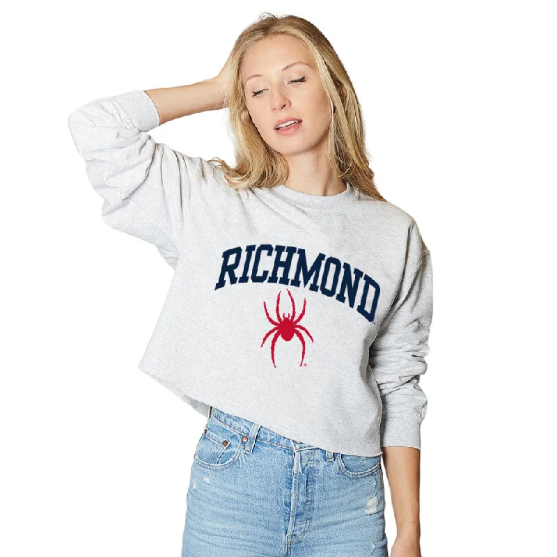 Richmond Spiders Gray Crewneck