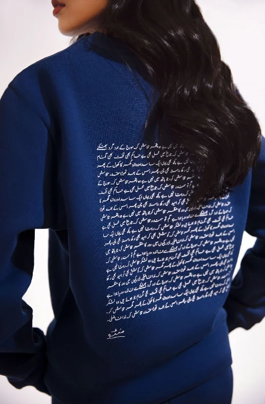 Talaash Sweatshirt - Midnight Blue