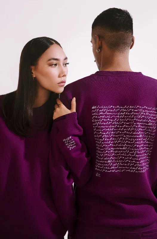 Talaash Sweatshirt - Very Plum