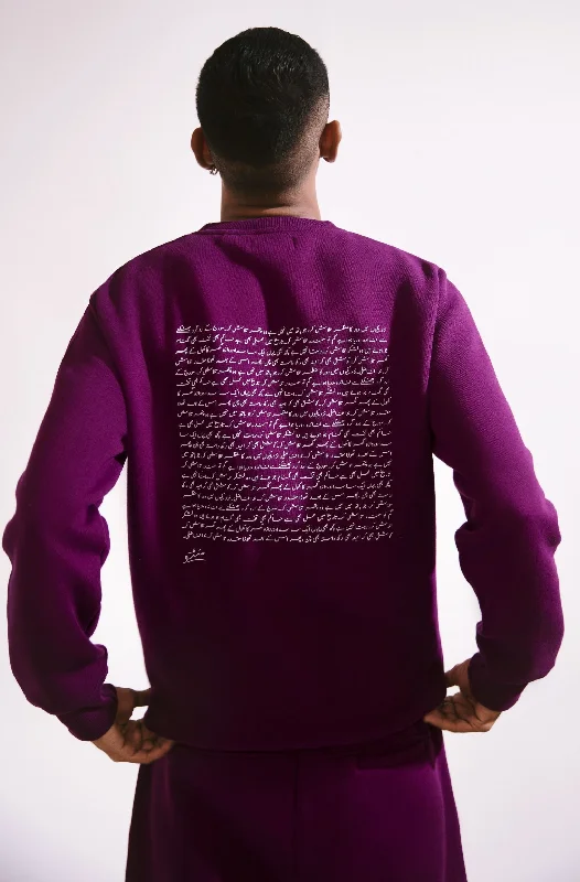 Talaash Sweatshirt - Very Plum