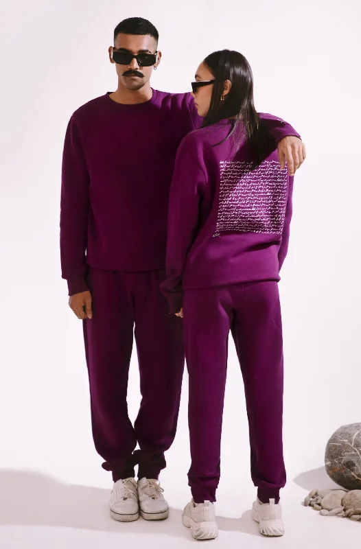 Talaash Sweatshirt - Very Plum