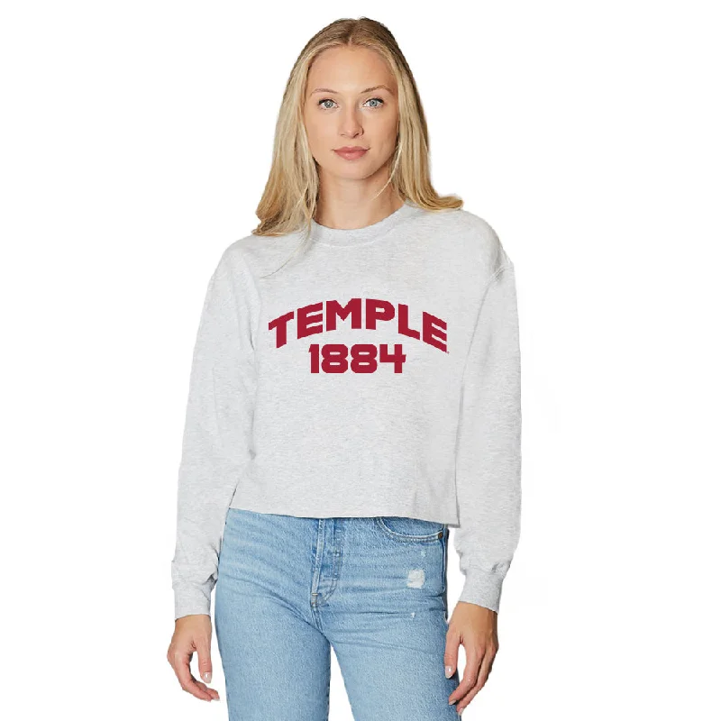 Temple Owls Established Crewneck