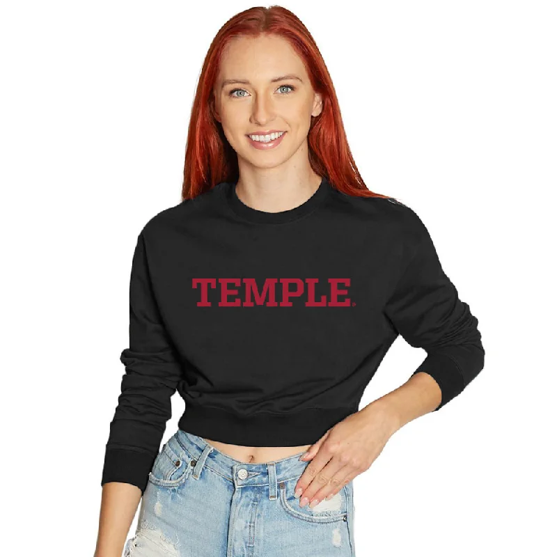 Temple Owls Pullover Crewneck