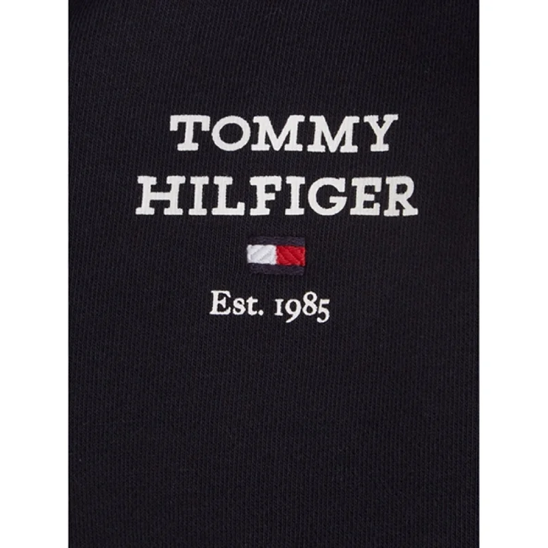 Tommy Hilfiger Th Logo Full Zip Hoodie Desert Sky