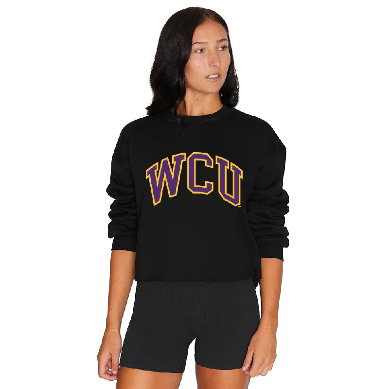 West Chester University Black Crewneck