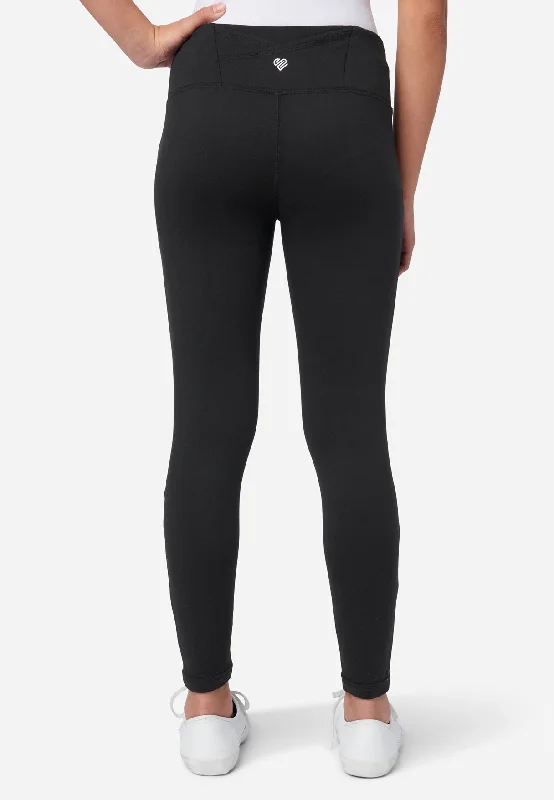 Lattice Ankle Detail Legging