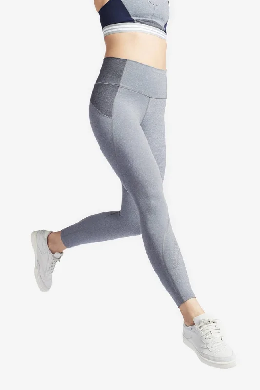 Contour 7/8 Legging - Light Grey Marl