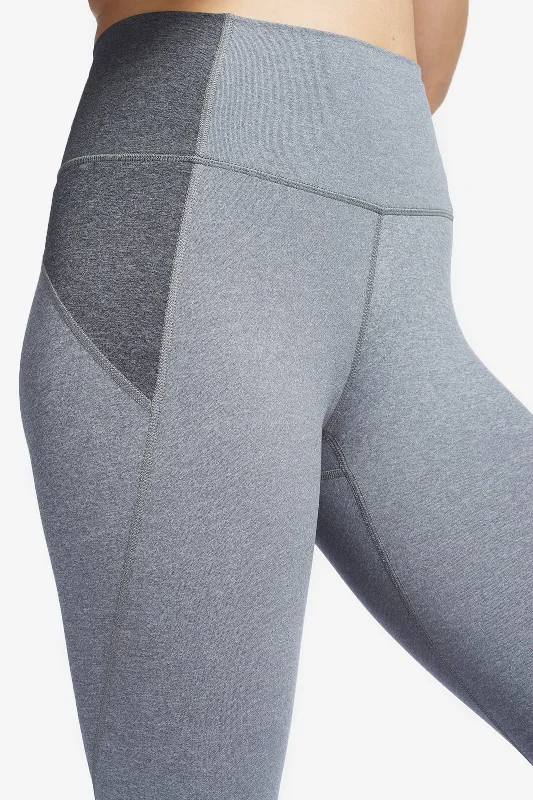 Contour 7/8 Legging - Light Grey Marl