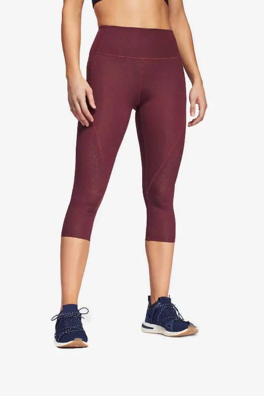 Scuba Ultra-Form Legging - Burgundy Marl