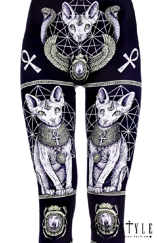 Instant Shipping! Sphynx Cat Leggings