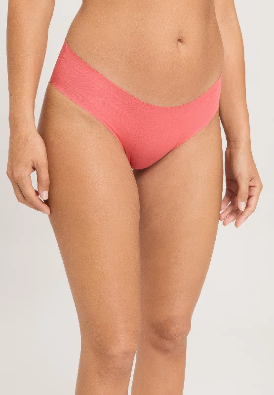 Invisible Cotton Hi Cut Brief | Porcelain Rose 71227-2309