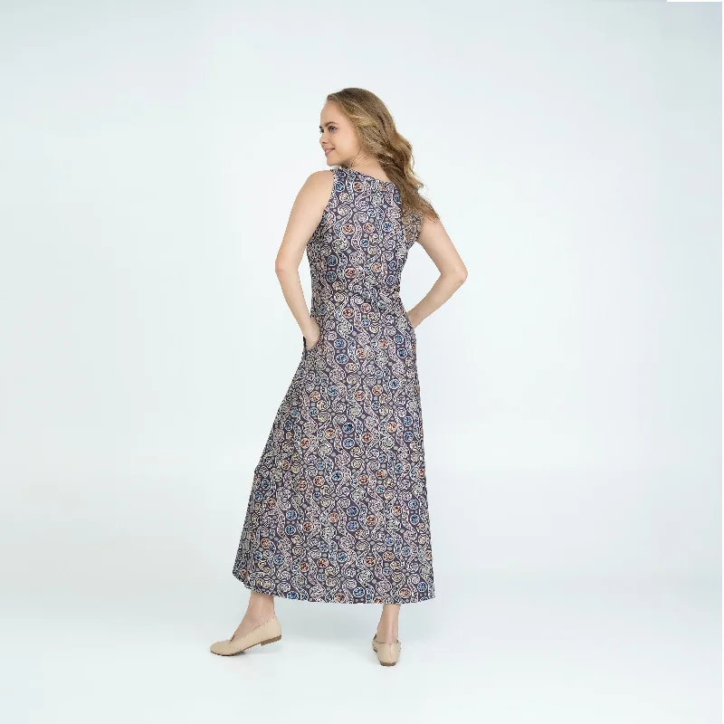 Celtic Paisley Maxi Dress