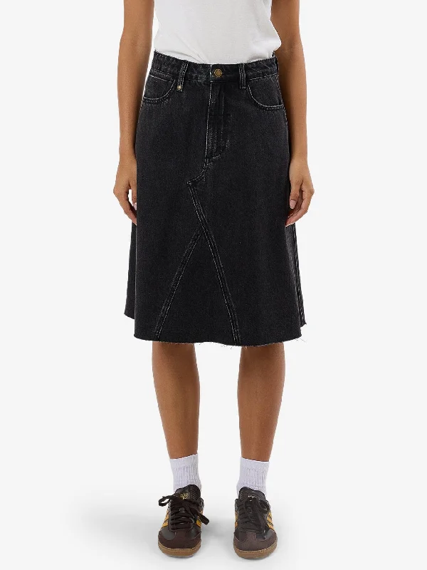 Cooper Skirt - Aged Black