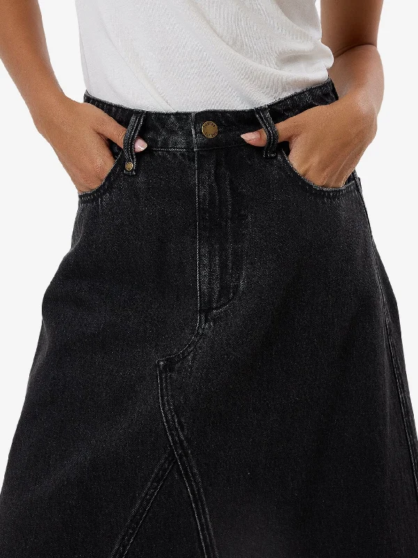 Cooper Skirt - Aged Black