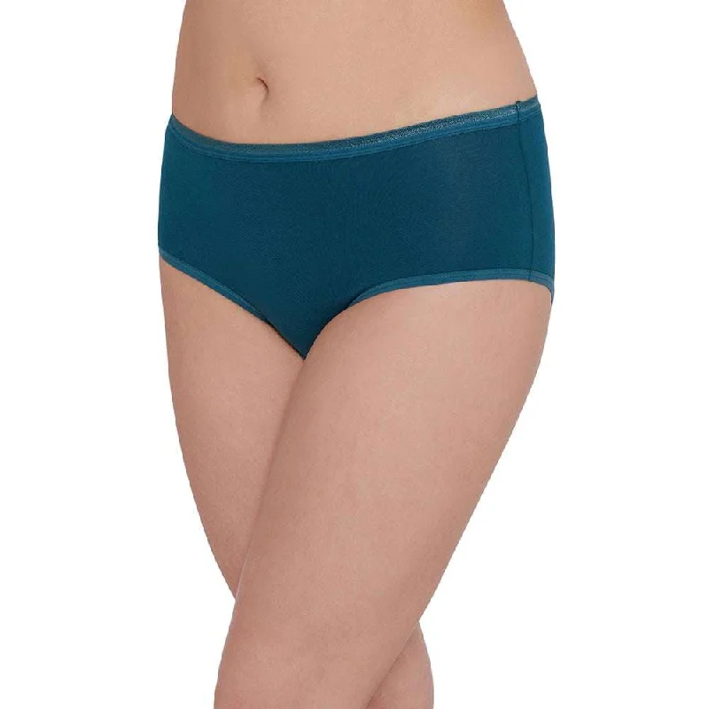 Cotton Mid Waist Medium Coverage Everyday Wear Pack of 3  Midi Panty