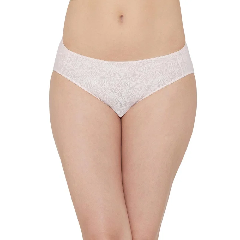 Ecozen Low Waist Medium Coverage Everyday Wear Bikini Panty - Pink